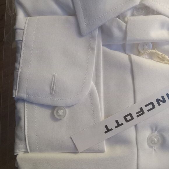 Incfott Stretch Dress Shirt Mens Long Sleeve Business Button Down Shirts for Men - Picture 6 of 11